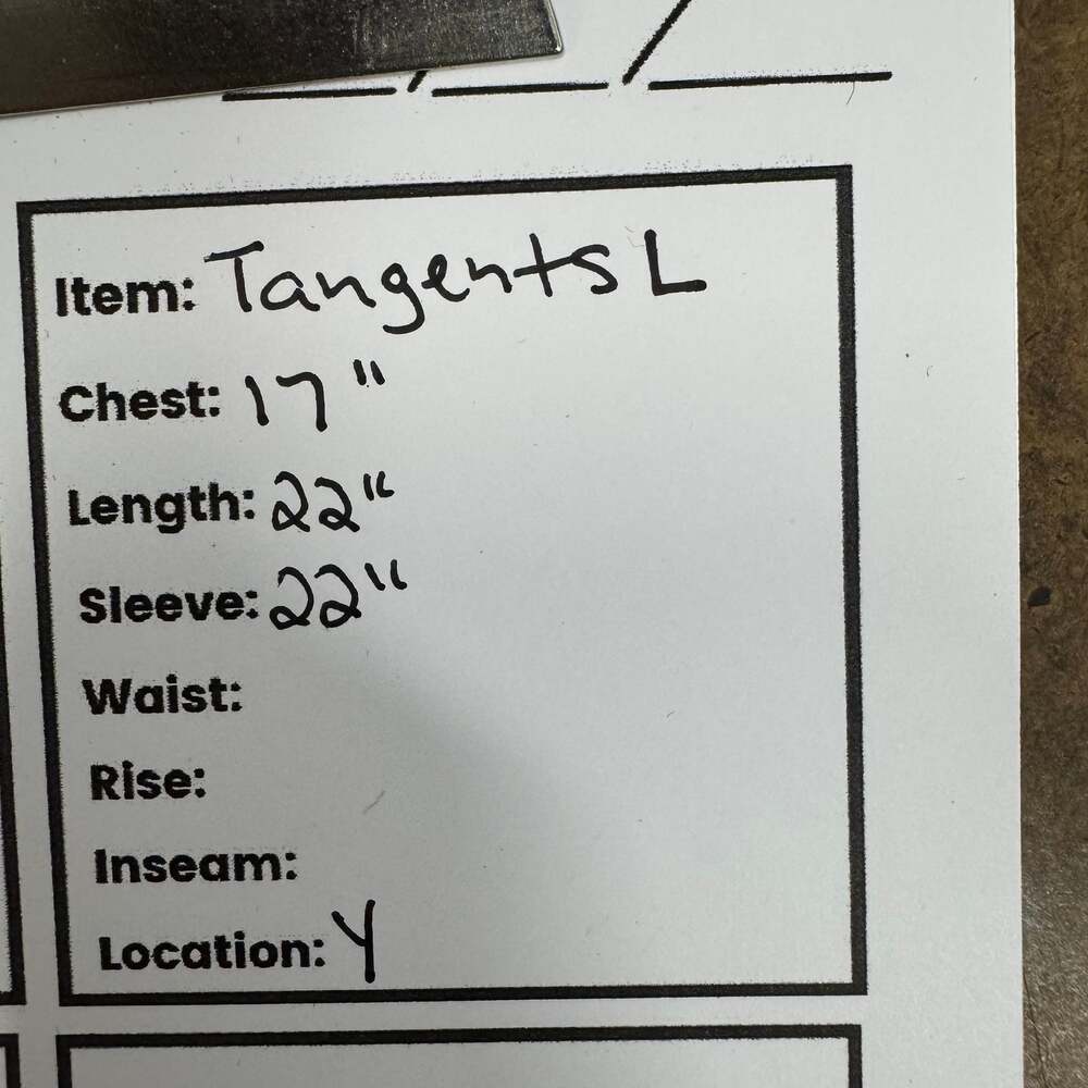 Tangents Layered Crewneck Sweater Size Large - Picture 5 of 5